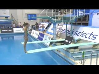 Tania cagnotto, francesca dallape, etc sexy training bozen, euro rostock (2015)