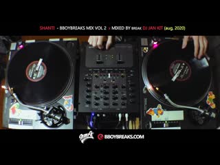 Shanti bboybreaks mixtape vol 2 mixed (live) by break dj jan kit (aug 16, 2020)