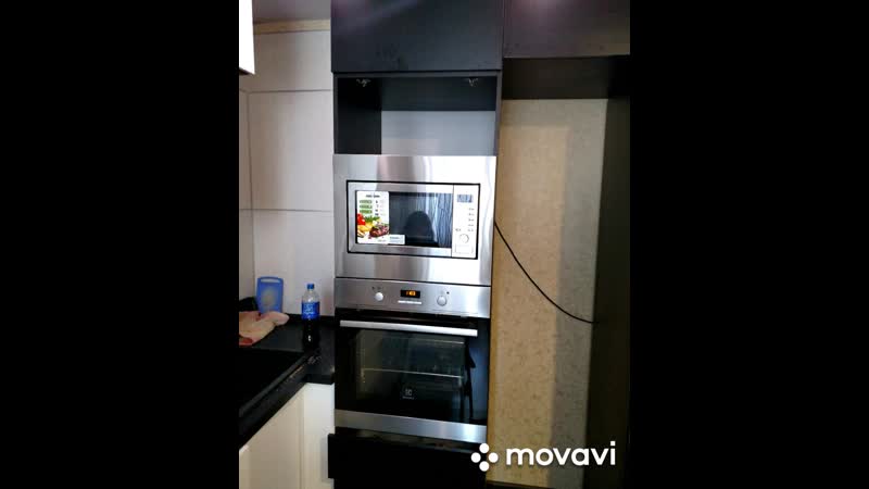 Устаноа встраиваемой микроволнои