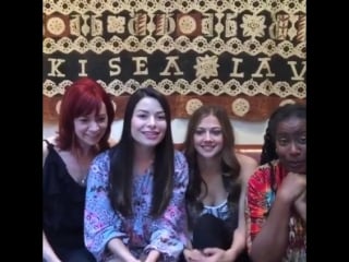 Live chat with miranda cosgrove, mia serafino, carrie preston and carlease burke