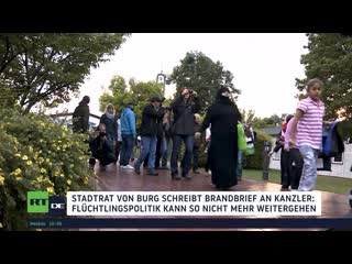 Brandbrief der stadt burg an bundeskanzler – kommunen mit flüchtlingspolitik überfordert