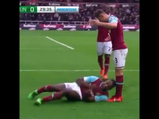 Michail antonio celebration whufc