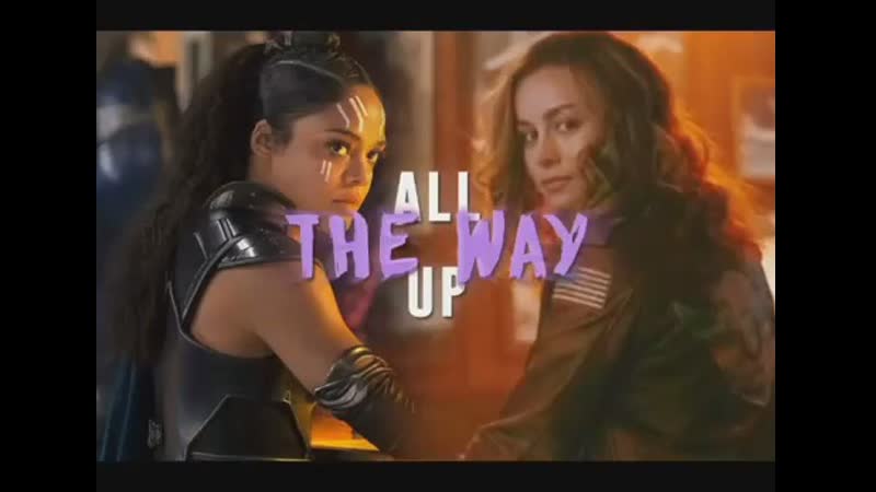 Carol danvers x captain marvel &amp; valkyrie