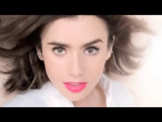 Lily collins para a lancôme!