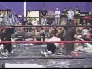 [iwa ms] mickie knuckles vs brain damage (full match!)