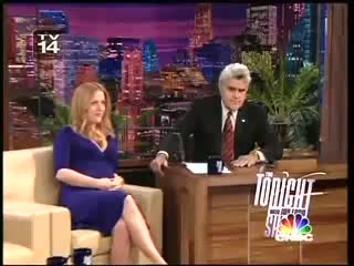 Jay leno 2008 (интервью с david attell, но джилл тоже присутствует в студии)