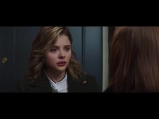 Call the cops! @chloegmoretz needs a restraining order cuz isabelle huppert just spit gum right into her hair in this exclusive