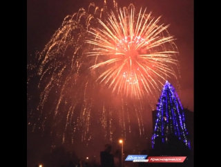 Новогодний салют 2017 в красноармейске