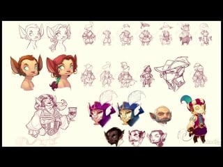 Lynda character development and design 05 05 from 2d to 3d