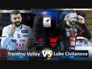 Lube civitanova vs trentino volley highlights italian volleyball super league