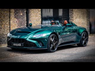 $1m aston v12 speedster revs and onboard ride in london!!