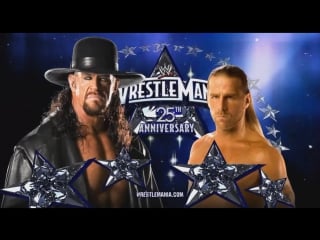 The undertaker vs shawn michaels wrestlemania 25 2009