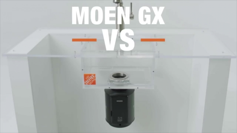 Making an acrylic test sink for a moen gx garbage disposal