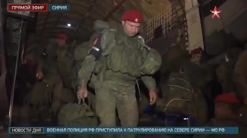 300 russian military policemen arriving at khmeimim airfield from chechnya with more than 20 tigr m and typhoon k/u mraps