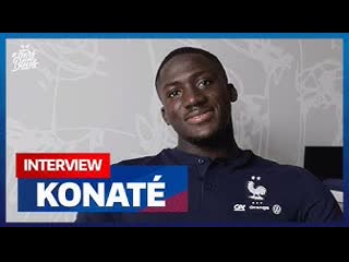 Ibrahima konaté avec les bleus, equipe de france i fff 2022