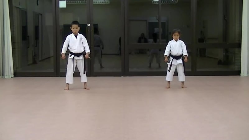 Jka mahiro masaki practice heian shodan godan and tekki shodan part 1