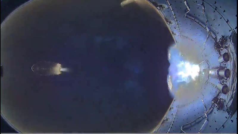 Starlink fairing deploy sequence