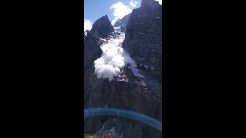 Лавина гриндельвальд швейцария (vhs video)