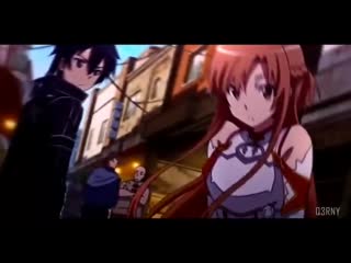 Sword art online ⊱ vine ⊰ kazuto kirigaya(kirito) x asuna yuuki(asuna)