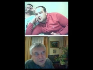 Мужик с мужиком разговаривают в чате ( геннадий горин чат видеочат )