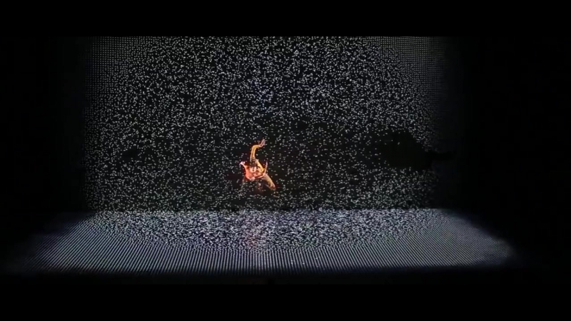 Невероятное сочетание света и танца!