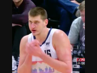 Another night, another dominant performance from nikola jokic! 📊 40 pts (season high), 10 reb, 8 ast