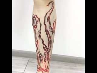 Tentacles freehand