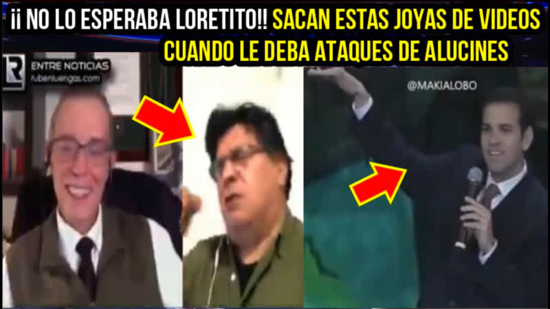 | 🇲🇽 ➦ ¡¡loretito no lo esperaba!! sacan estas joyas de videos cuando alucinaba