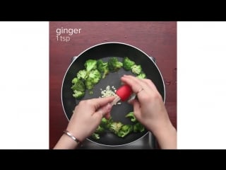 Chinese takeout style tofu and broccoli