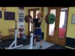 170kg (2 front squat + 2 jerk)