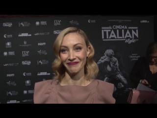 Sarah gadon honored by cinecitta italy afi fest 2017