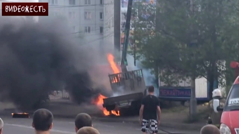 Воровайка vs лэп © видеожесть