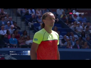 Nadal vs dolgopolov hot shot