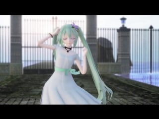 809【mmd】leica 【tda white eve gumi miku】