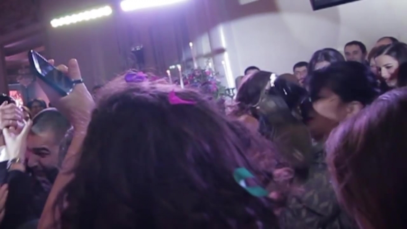 Ушатали на свадьбе