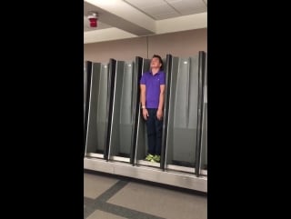 I love denver airport they gave me my very own jb baggage claim jb