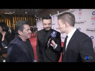 Red carpet giovanni zarrella, thomas anders, ben zucker das erste schlagerchampions das grosse fest der besten,