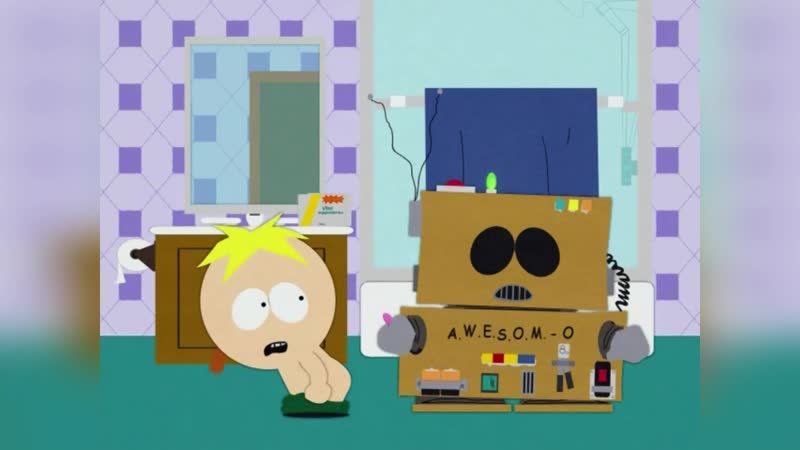 Картман вставляет свечку в жопу баттерсу | шикарн о