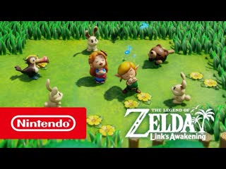 The legend of zelda link's awakening вперед, в классическое приключение! (nintendo switch)