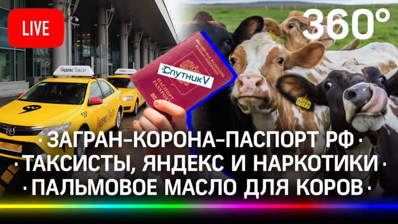 Загран корона паспорт рф / таксисты, яндекс и молодые / пальмовое масло для коров