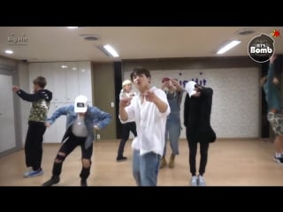 [bangtan bomb] bts '뱁새' dance practice (fun ver )