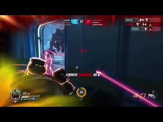 Solo roadhog clutch in 3v3