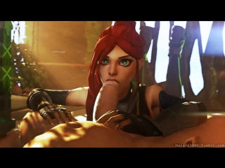 Cassie blowjob paladins sex, hentai, porn