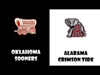 Oklahoma sooners alabama crimson tide / #ddshowlive выпуск №560