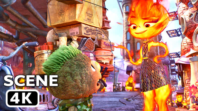 Elemental “an act of clod” scene (new 2023) movie clip 4k