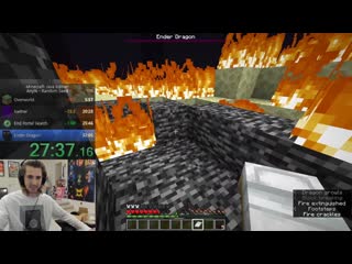 Xqcow | forsen | новые рекорды в спидранах minecraft