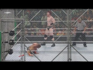 (wwe mania)money in the bank 2010 sheamus (c) vs john cena (steel cage match for the wwe championship)