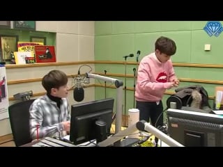 [160129] super junior kiss the radio sukira / сукира 100 секундная миссия рёука (с участием итука) (рус саб)