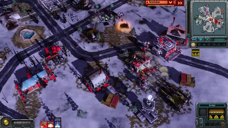 [basset] лучшее ffa в red alert 3 remix mod которое я видел