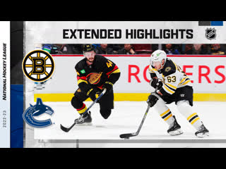 Boston bruins vs vancouver canucks feb 25, 2023 highlights
